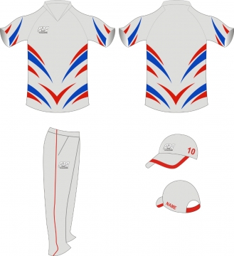 Custom Cricket Shirt in Panna