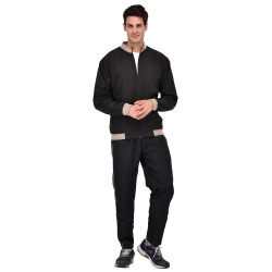 Black Tracksuit  in panna