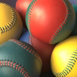 Multi color baseball  in tamil-nadu